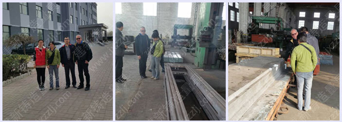 加拿大客戶來我工廠參觀及驗收產品